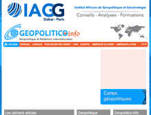 Tablet Screenshot of geopolitico.info